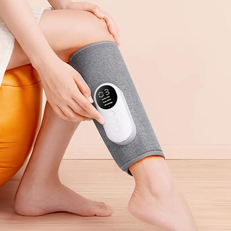 Single Foot Electric Fitness Massager, Leg Fitness Rechargeable Calf Air Bag Relaxes Calf Muscles, Suitable for Calf Vibration and Muscle Relaxation after Running for Men and Women