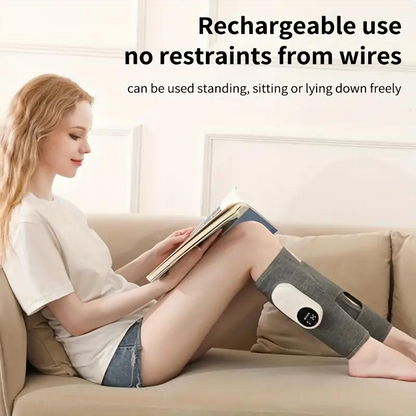 Single Foot Electric Fitness Massager, Leg Fitness Rechargeable Calf Air Bag Relaxes Calf Muscles, Suitable for Calf Vibration and Muscle Relaxation after Running for Men and Women